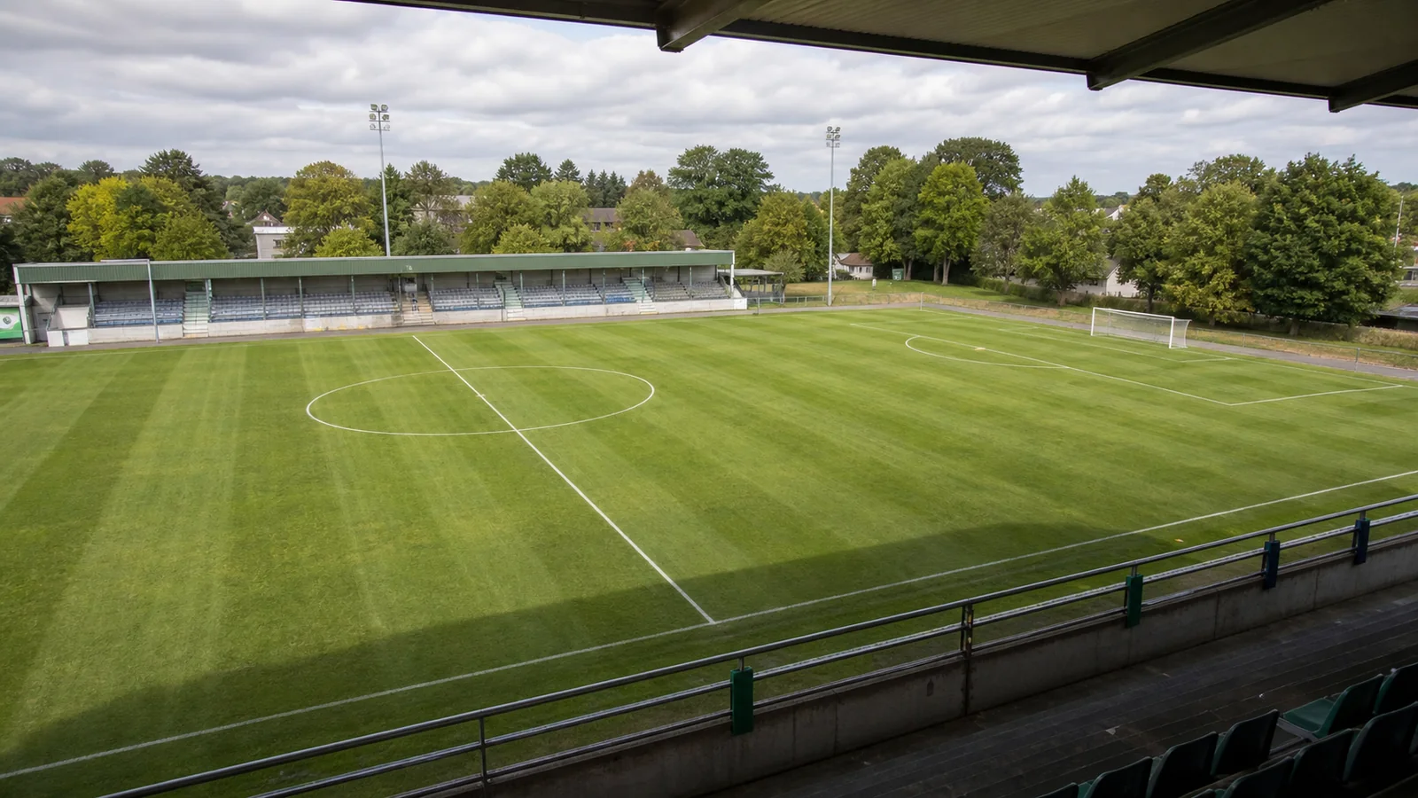 Eredivisie-arena under match